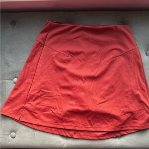 Old Navy Red/Orange A-line Athletic Skirt